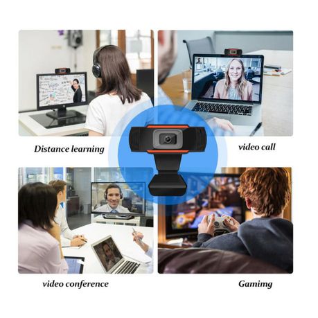 HD Digital USB 2.0 Digital Webcam with Built-In Microphone