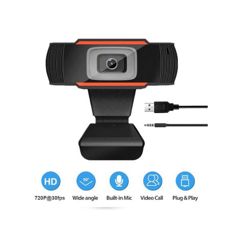 HD Digital USB 2.0 Digital Webcam with Built-In Microphone
