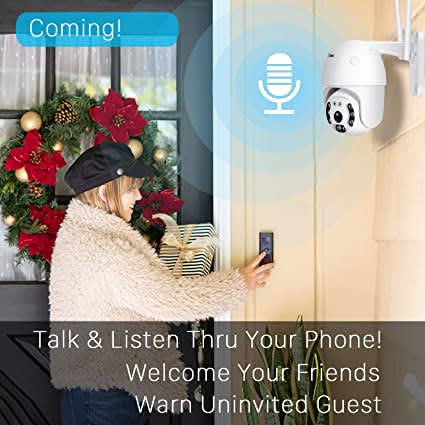 Outdoor Motorised WiFi Smart Camera