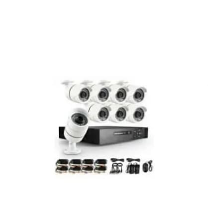 AHD CCTV 8 Channel camera system Full Kit security cameras with internet phone viewing