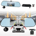 HD Driving Recorder DVR Rear View Mirror Camera Dash Cam Recorder G-sensor