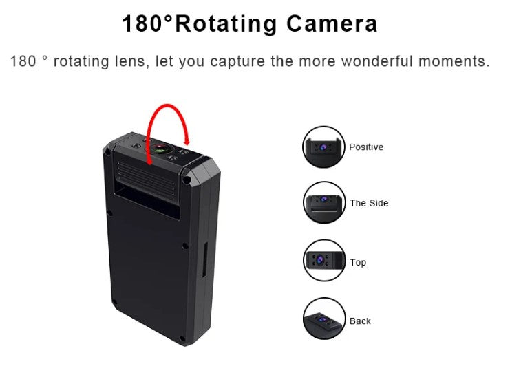 4K Mini Camera Wireless Camcorder