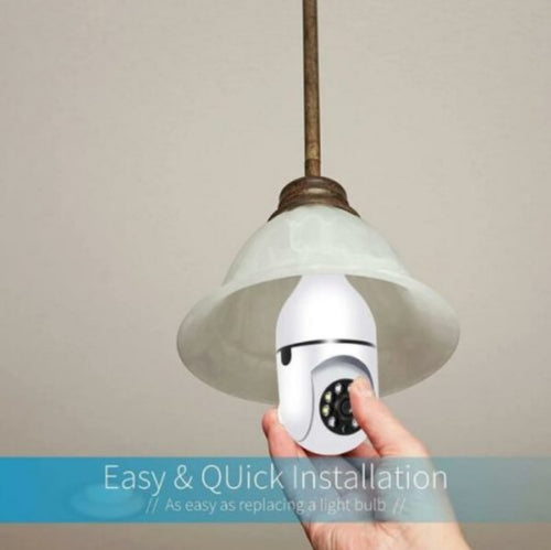 2MP E27 Bulb Security Surveillance IP Camera