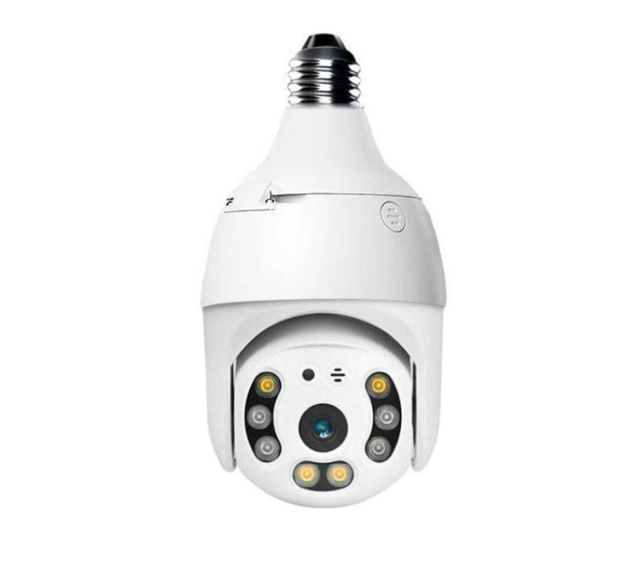 3mp Tuya Smart Wide Wifi Indoor Lamp Head Surveillance Camera