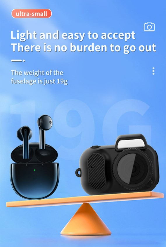 Mini Camera Video Recorder DVR1080P HD Sports Camera