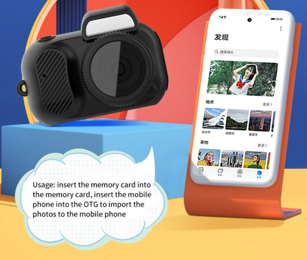 Mini Camera Video Recorder DVR1080P HD Sports Camera