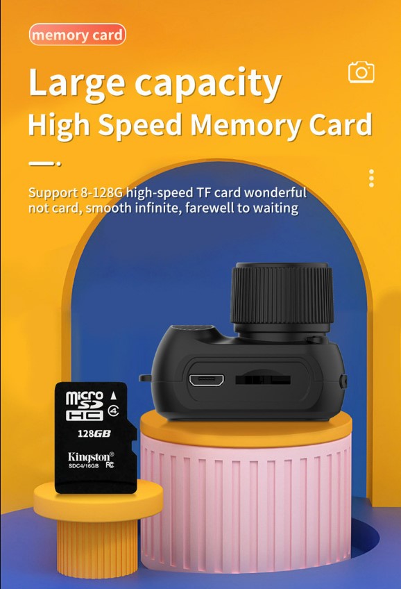 Mini Camera Video Recorder DVR1080P HD Sports Camera