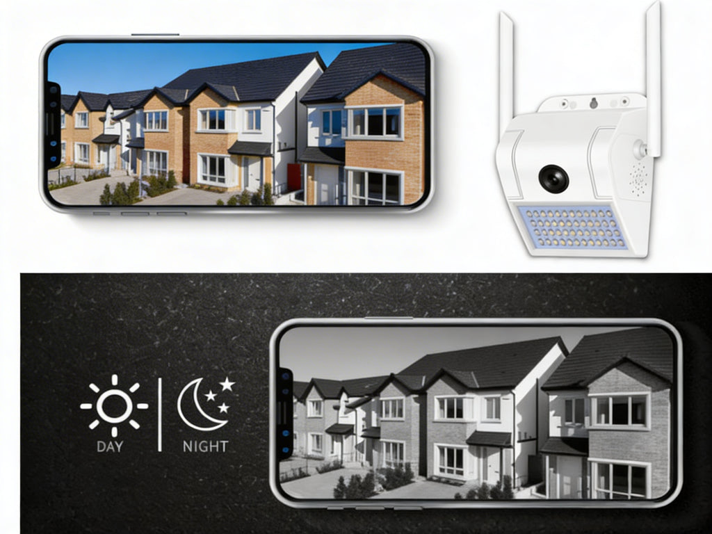 1080P WiFi IP Camera Wall Lamp