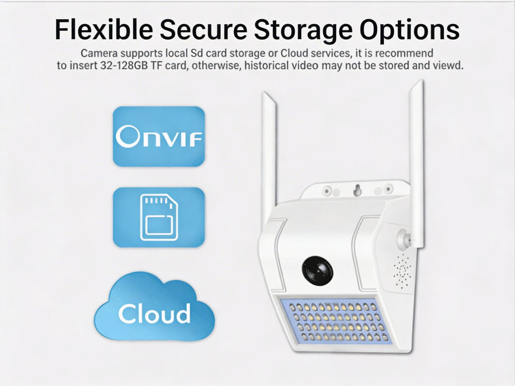 1080P WiFi IP Camera Wall Lamp